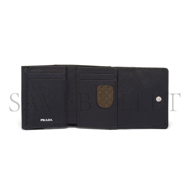 PRADA SMALL SAFFIANO LEATHER WALLET 1MH043 (10*8.5cm)